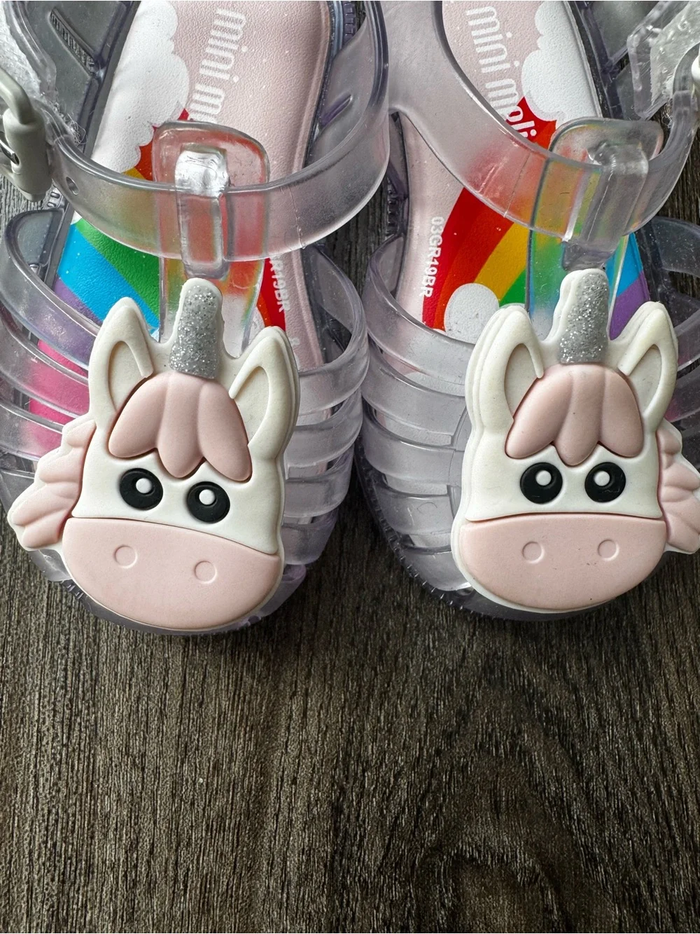Mini Melissa clear jelly